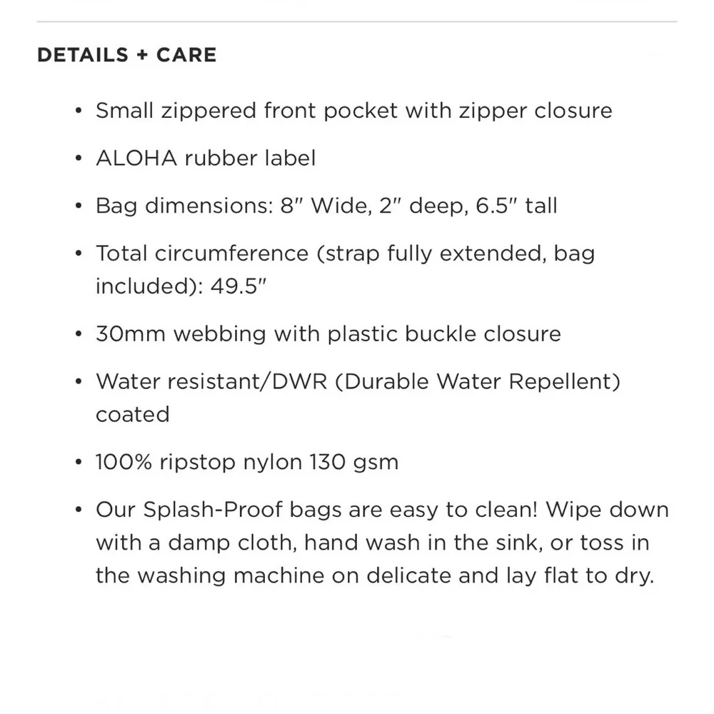 ALOHA Collection Keep it Light Hip Pack - Picture 7 of 8